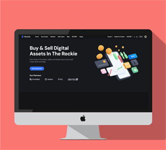 交易所Web前端ReactJS模板